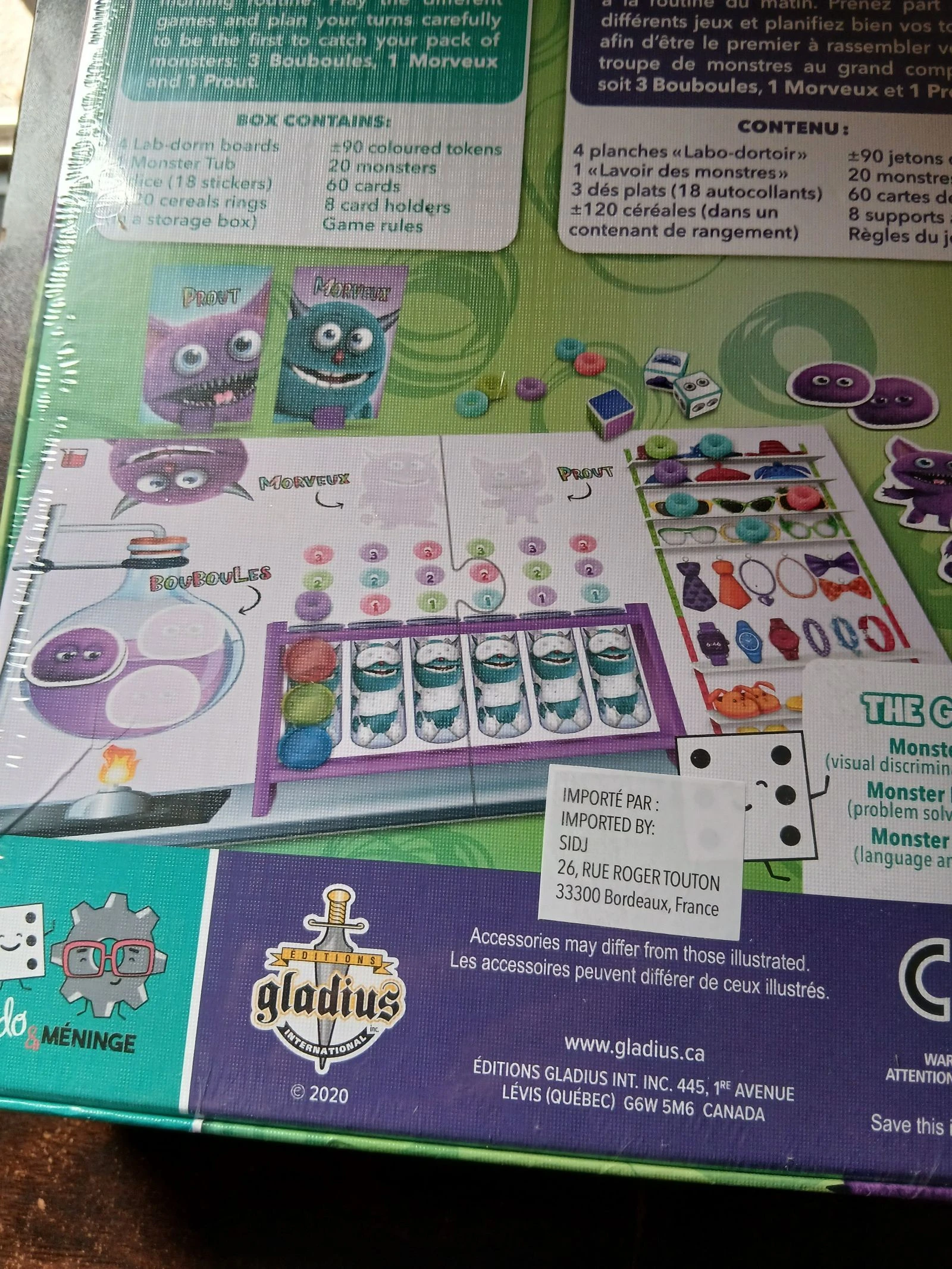 A Morning with the Monsters board game – photo 2